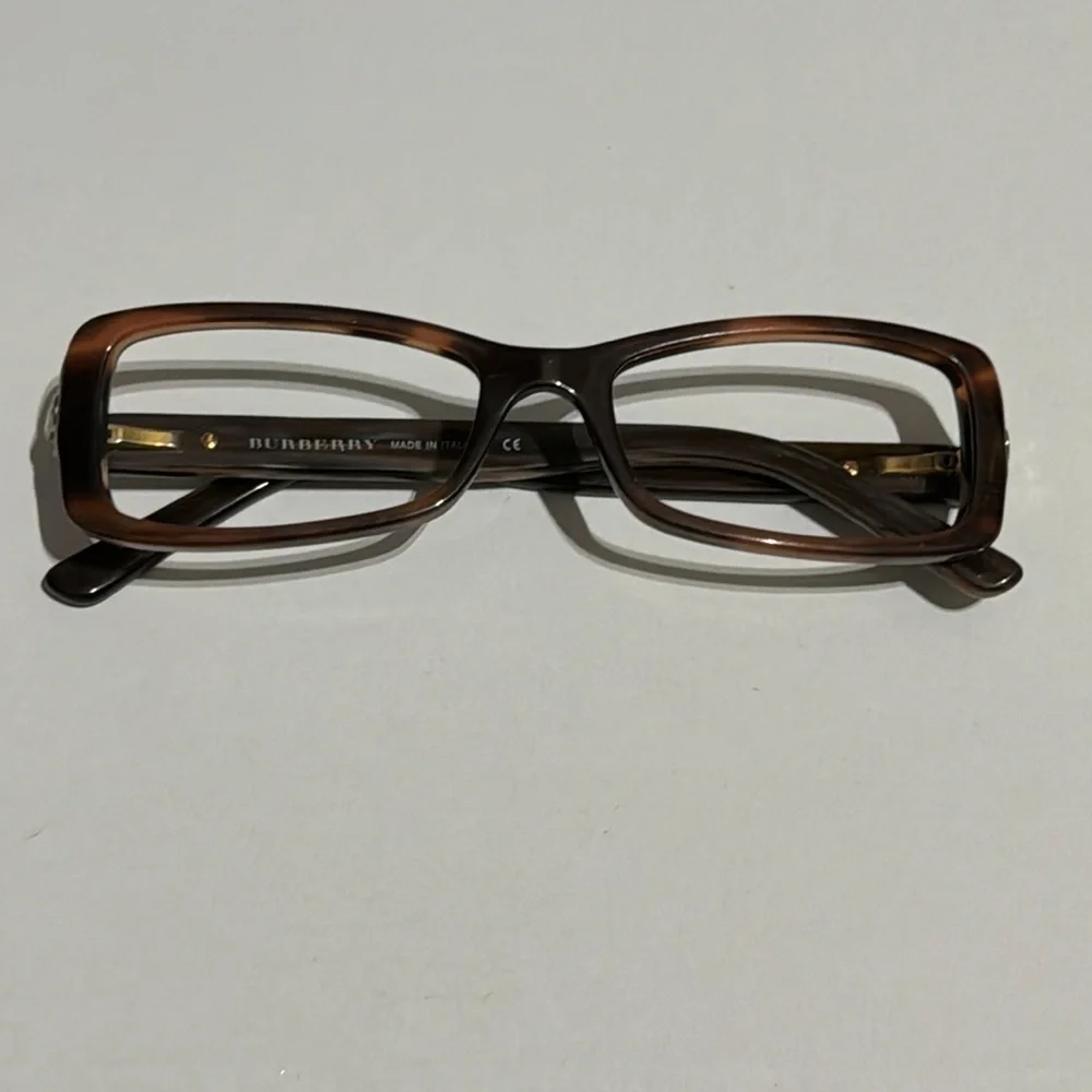 Authentic Burberry signature prescription eyeglasses frames